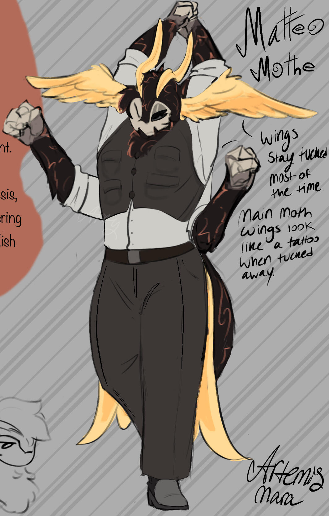 Full Body with flat color